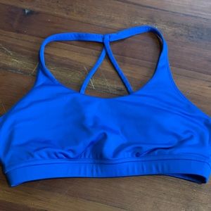 Rebook Blue Sports Bra